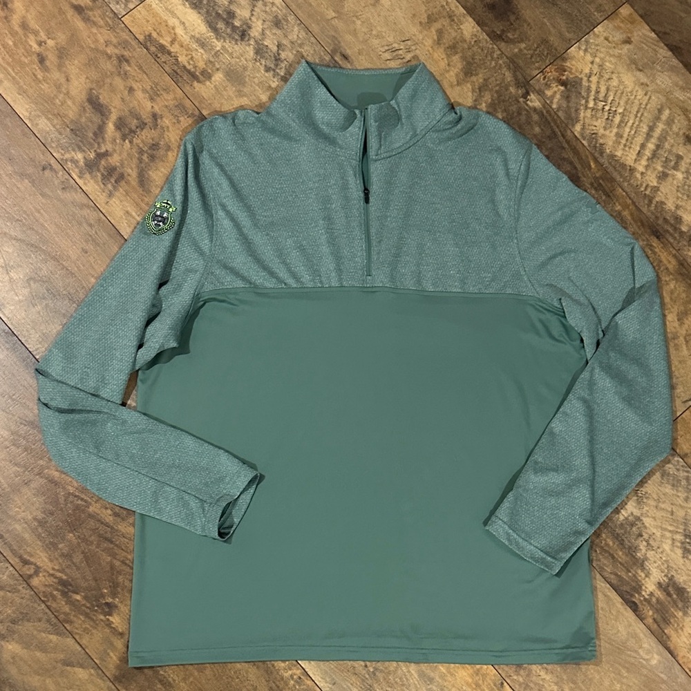 UNDER ARMOUR Oaks Club Men’s Quarter-Zip Pullover, Size XL, EUC